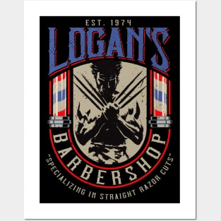 Logan's Barbershop Posters and Art